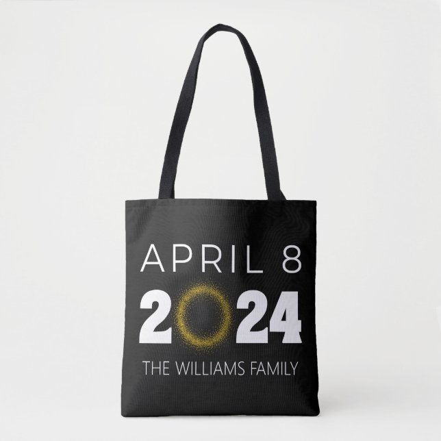 Total Solar Eclipse USA 8. April 2024 Tasche (Vorderseite)