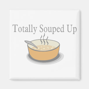 Total Souped oben Magnet