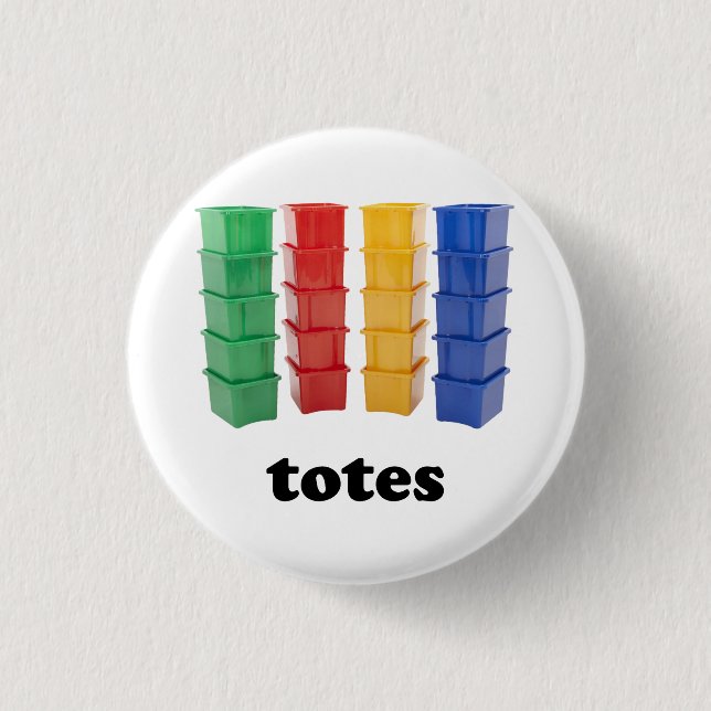 Total Taschen Button (Vorderseite)