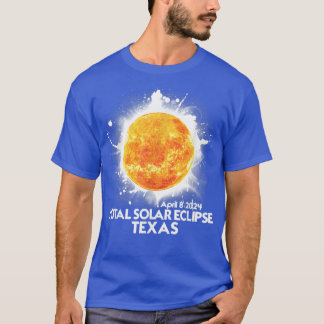 Total TEXAS 2024 Total Solar Eclipse America T- T-Shirt