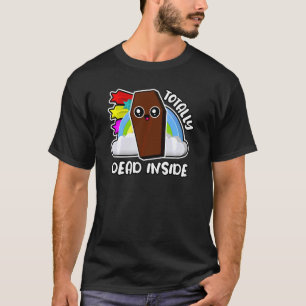 Total Toter Inside Funny Rainbow Coffin Niedlicher T-Shirt