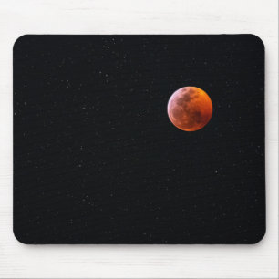 Totale Blutmondfinsternis   Big Island Hawaii Mousepad