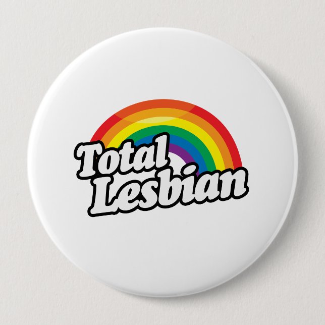 TOTALE LESBE BUTTON (Vorderseite)