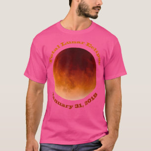 Totale Mondfinsternis Super Blue Blood Mond T-Shirt