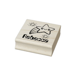 Totale Niedliche Doodles Star Art Briefmarke Gummistempel