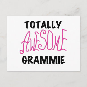Totale Phantastische Grammie Pink T - Shirt Gesche Postkarte