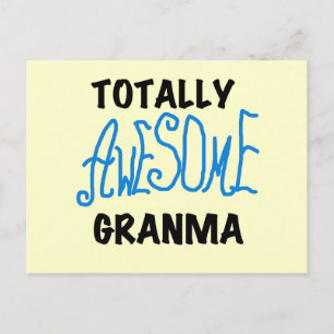 Totale Phantastische Granma Blue Tshirts Geschenke Postkarte