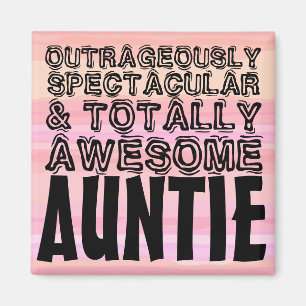 Totale Phantastische Tante Magnet