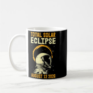 Totale Sonnenfinsternis 12. August 2026 Kunst Kaffeetasse