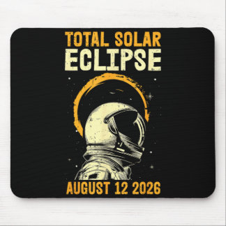 Totale Sonnenfinsternis 12. August 2026 Kunst Mousepad