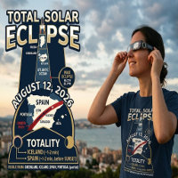 Totale Sonnenfinsternis 12. August 2026 Spanien Is