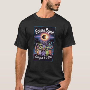 Totale Sonnenfinsternis 12. August 2026 Zaragoza S T-Shirt