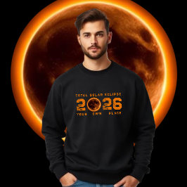 Totale Sonnenfinsternis 2026 Sweatshirt