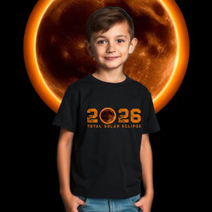 Totale Sonnenfinsternis 2026 T-Shirt