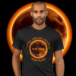 Totale Sonnenfinsternis 2026 T-Shirt