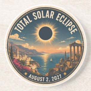Totale Sonnenfinsternis 2027 Getränkeuntersetzer