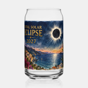 Totale Sonnenfinsternis 2027 Mittelmeer  Dosenglas
