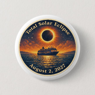 Totale Sonnenfinsternis 2. August 2027 Kreuzfahrts Button