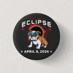 Totale Sonnenfinsternis April 2024 Geschenke für B Button