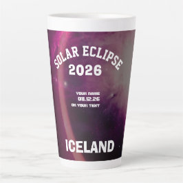 Totale Sonnenfinsternis August 2026 Text personali Milchtasse