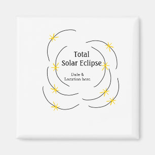 Totale Sonnenfinsternis Datum Ort halbe Sonne Pat Magnet