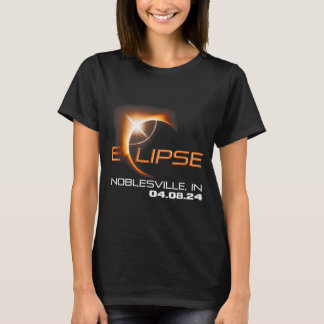 Totale Sonnenfinsternis Noblesville Indiana T-Shirt