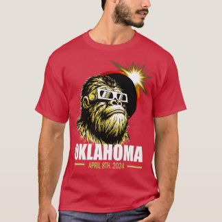 Totale Sonnenfinsternis Oklahoma 2024 T-Shirt