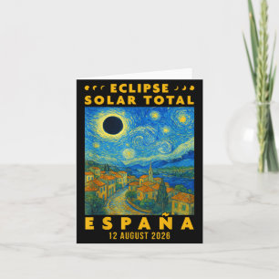 Totale Sonnenfinsternis Spanien 2026  Karte