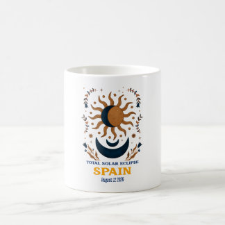 Totale Sonnenfinsternis Spanien August 2026 Kaffeetasse