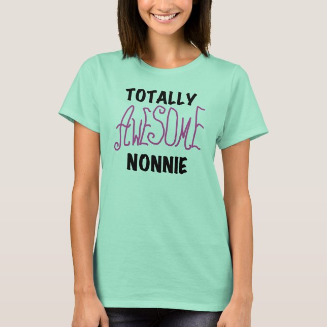 Totalement génial Nonnie Pink Tshirts et cadeaux (Devant)