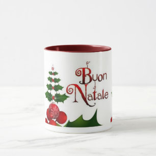 TOTALEMENT "ITALIEN CHRISTMAS BUON NATALE" MUG