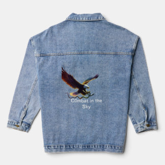 Totaler Kampf. Jeansjacke