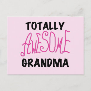 Totales Phantastisches Oma - Rosa Hemden und Gesch Postkarte