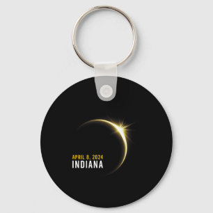 Totalität 04 08 24 Gesamtsolaristin 2024 Indiana Schlüsselanhänger