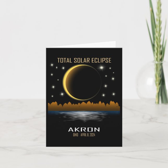Totalität der Solaranlage 2024 Karte (Vorderseite)
