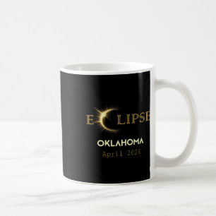 Totalität der Solarzellen Oklahoma 8. April 2024 Kaffeetasse
