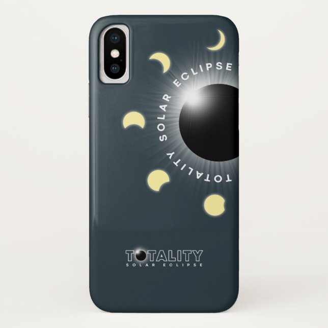 Totality Eclipse | Case-Mate iPhone Hülle (Rückseite)
