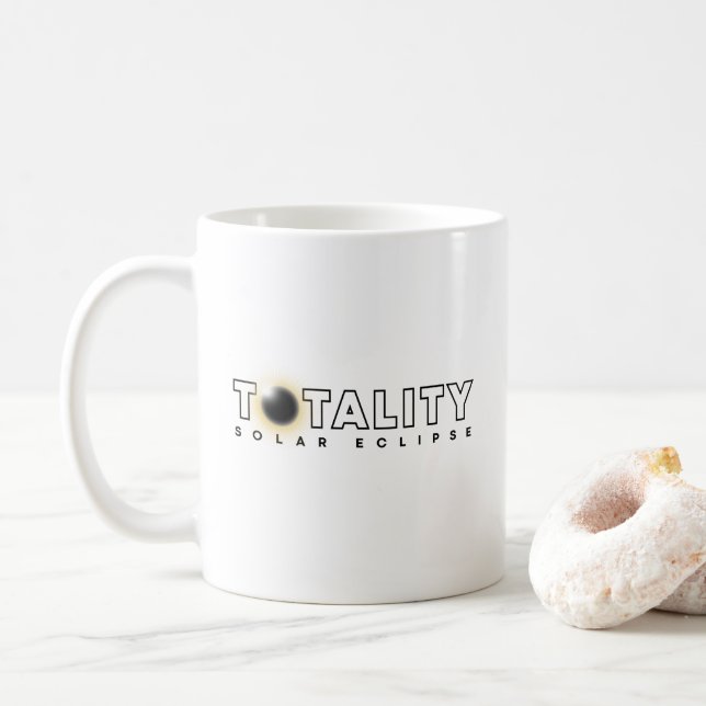 Totality Eclipse | Klassische Tasse #11 (Mit Donut)