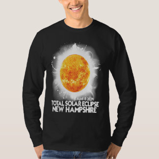 Totality New Hampshire 2024 Total Solar Eclipse Am T-Shirt