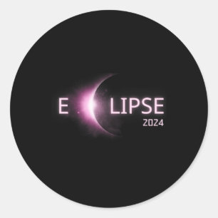 Totality Solar Eclipse 2024 Total Solar Eclipse 4. Runder Aufkleber