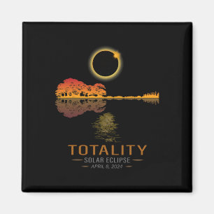 Totality Spring 4 08 24 Total Solar Eclipse Gitarr Magnet