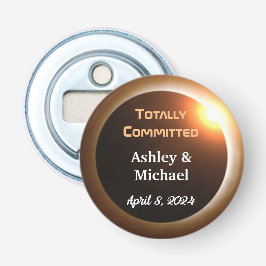 Totally Committed Eclipse Theme Wedding Flaschenöffner