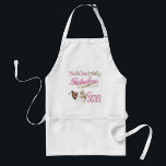 Totally Fabulous Big Sisters Schürze<br><div class="desc">Fabulous Big Sister butterfly gift ideas in pretty pastel colors of purple, white, pink, and brown. Great birthday, holiday or special occasion gifts for sisters. Tags: "pink purple brown white pastel", "butterfly gifts for big sisters", "cute best big sis ever", "this totally fabulous big sister", "new big sis to be",...</div>