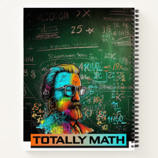 "Totally Math" Notepad für Math Lovers Notizbuch
