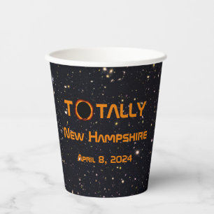 Totally New Hampshire 2024 Solar Eclipse Pappbecher