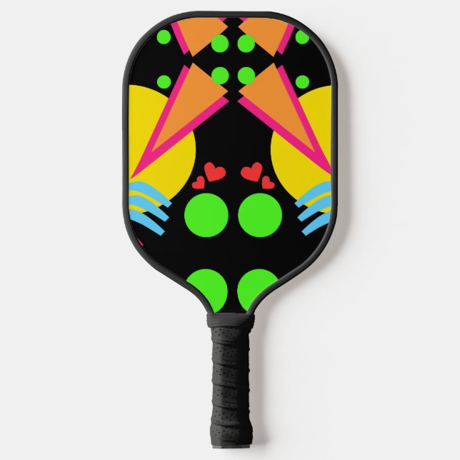 Totally New Wave Achtzig Pickleball Schläger (Vorderseite)
