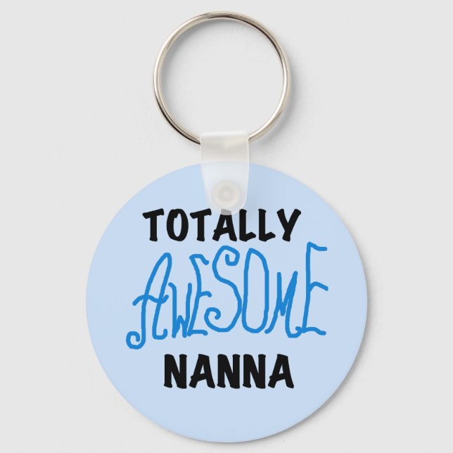 Totally Phantastisch Nanna Blue T - Shirt and GIft Schlüsselanhänger (Vorderseite)