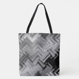 Totbeutel aus gebürstetem Stahl Tasche