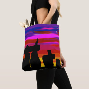 Totbeutel Coyote Sonnenset Tasche