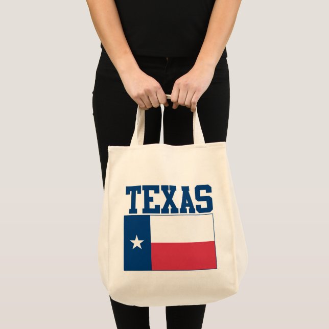Totbeutel für die Flagge des Staates Texas Tragetasche (Vorderseite (Produkt))